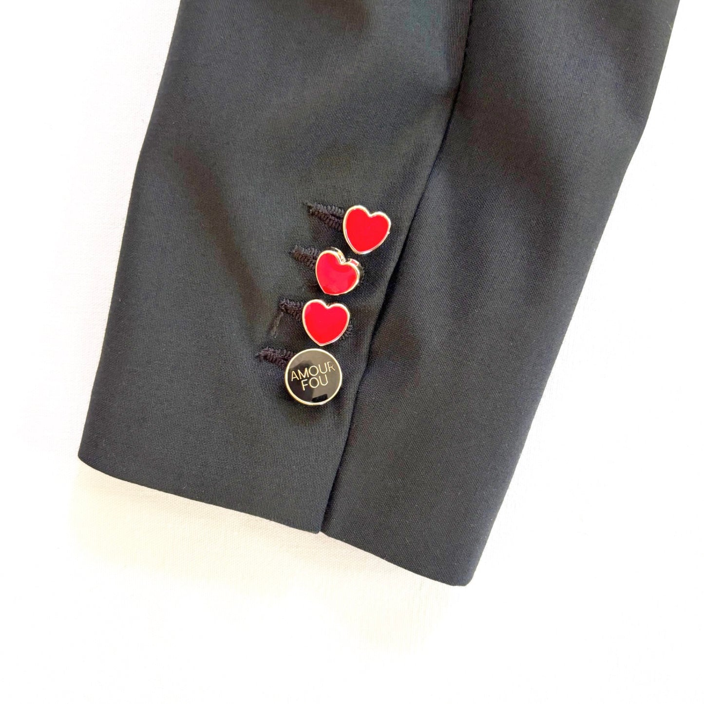 Veste tailleur noire ÉTOILES