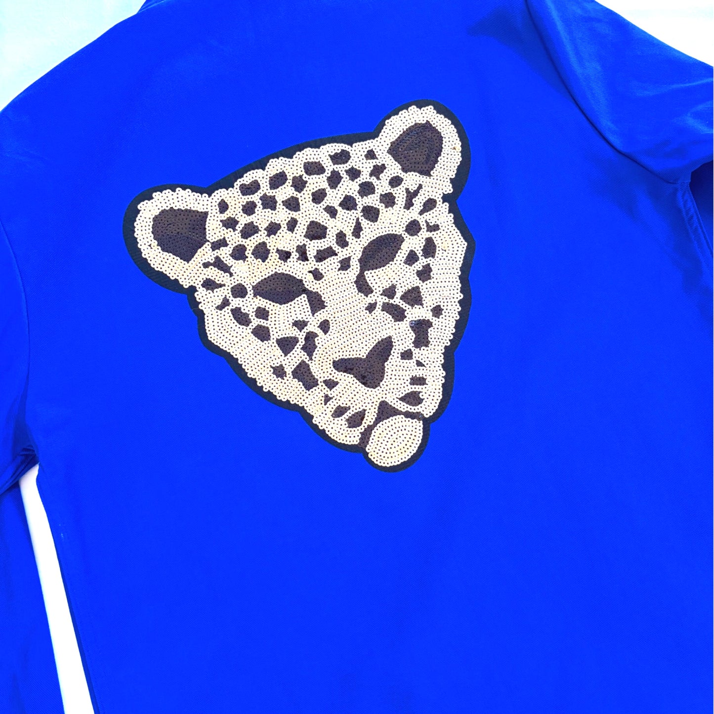 Veste bleu LEOPARD