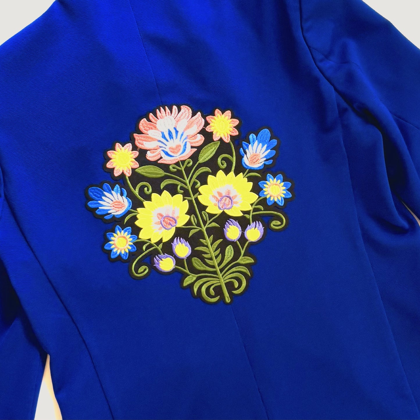 Veste Blazer BLEU FLEURS