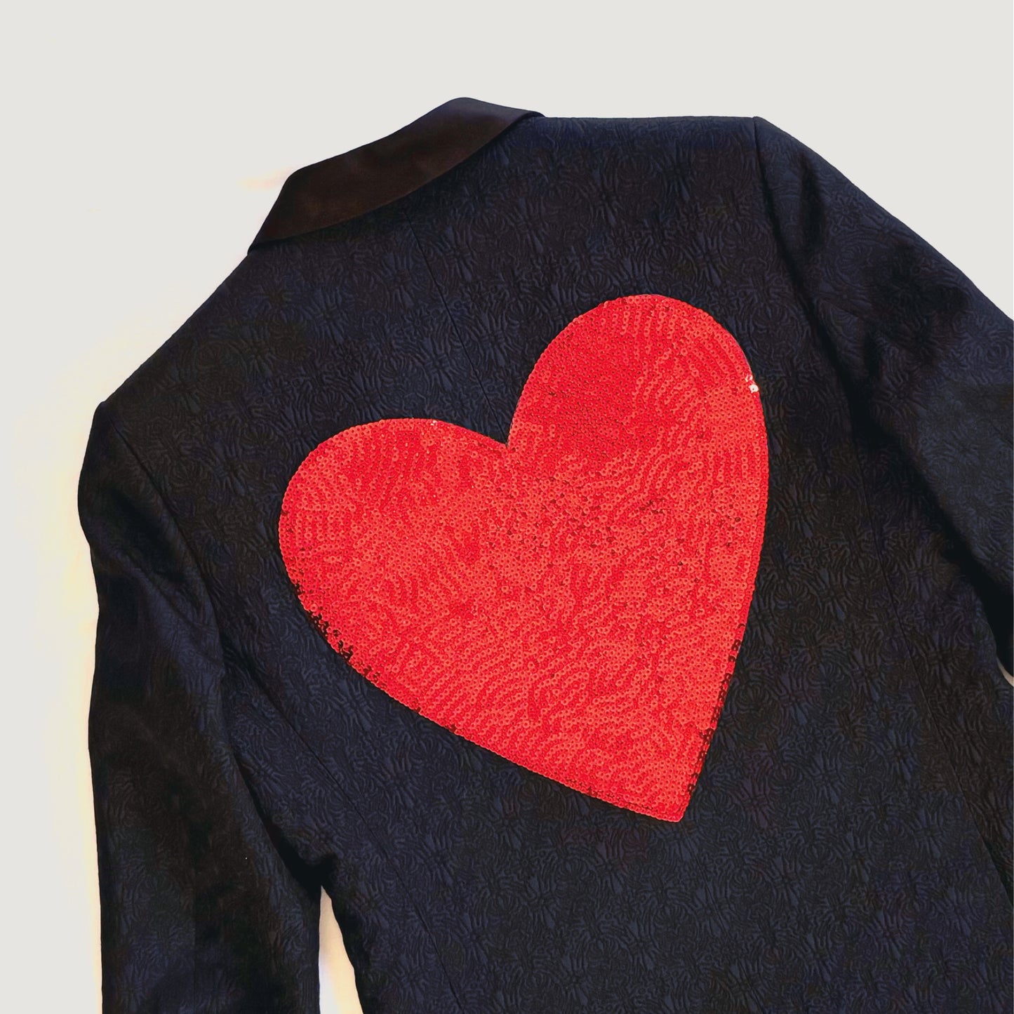 Veste Blazer NOIR COEUR ROUGE