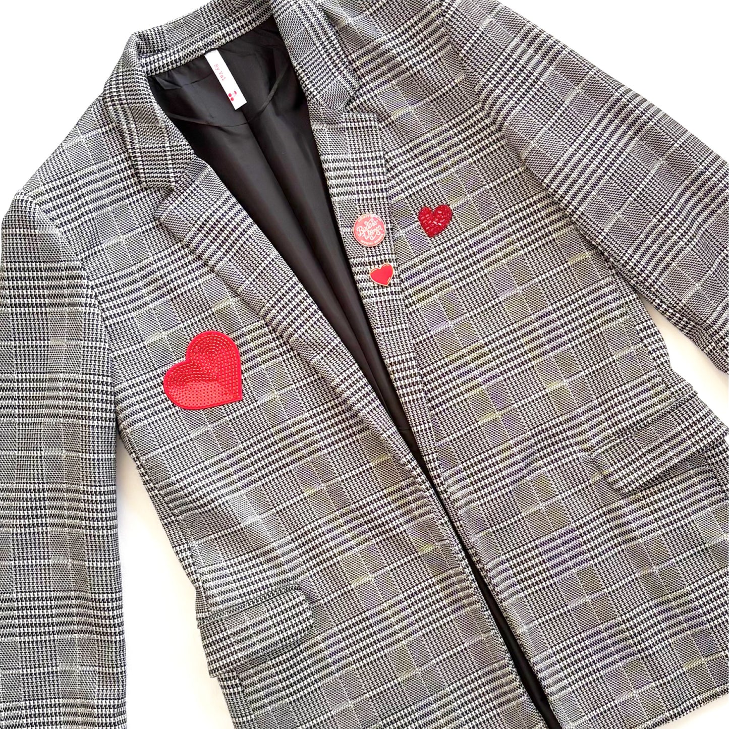 Veste Blazer Prince de Galle COEUR XL