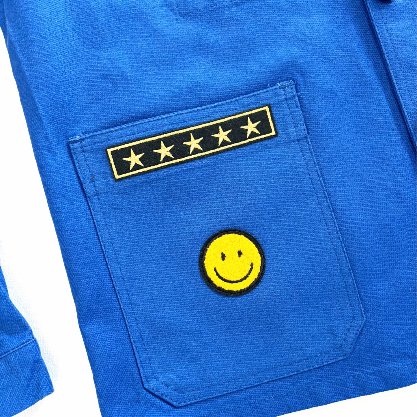 Veste bleu SMILEY