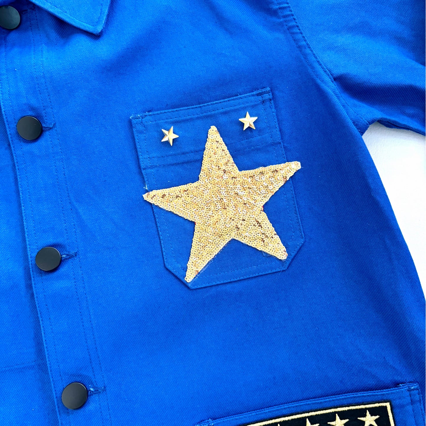 Veste bleu SMILEY