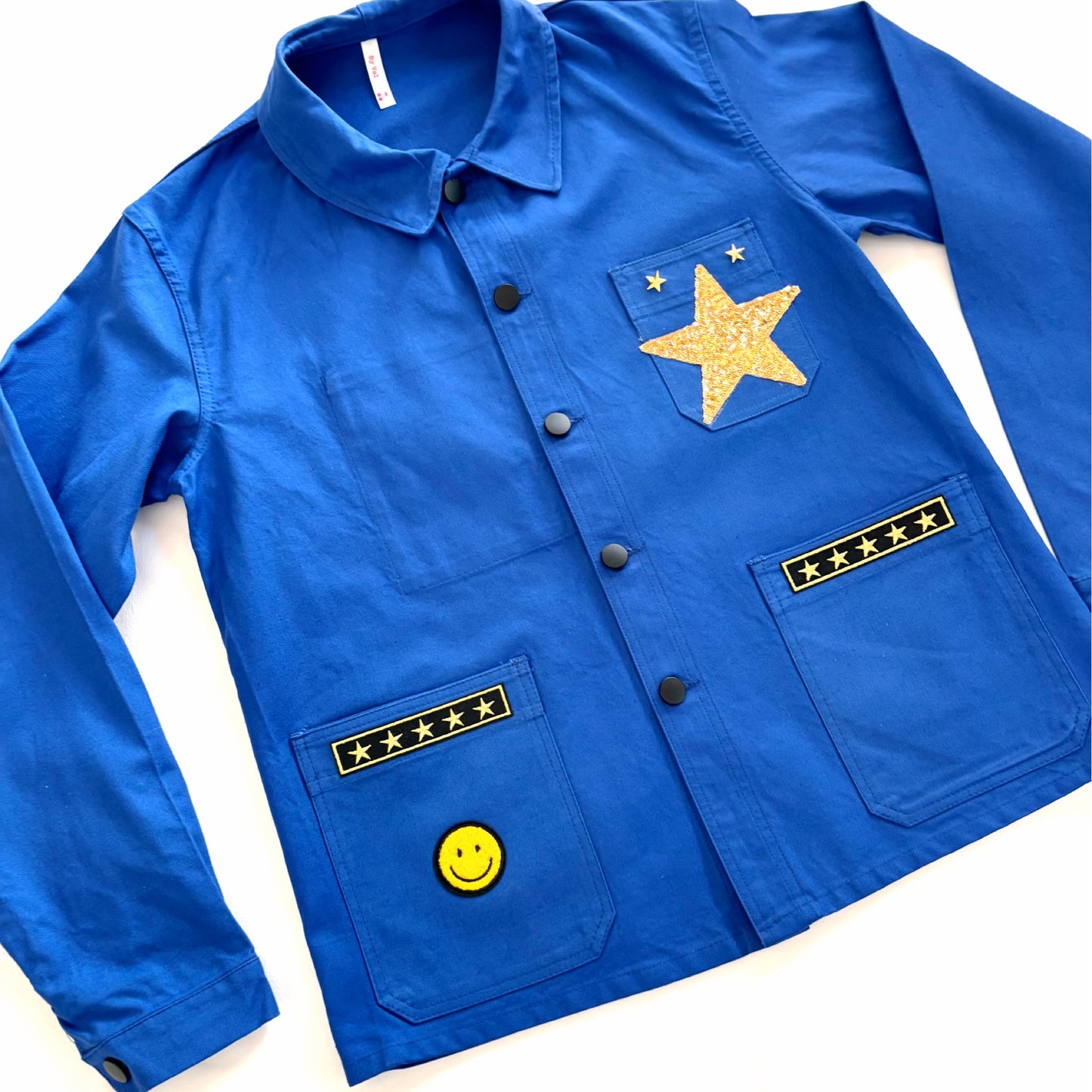 Veste bleu SMILEY