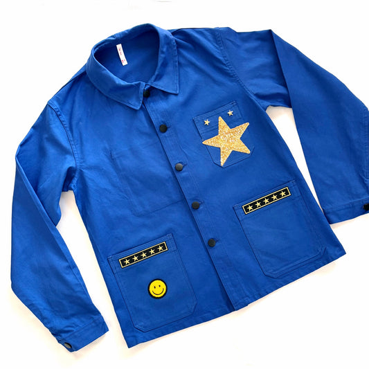 Veste bleu SMILEY