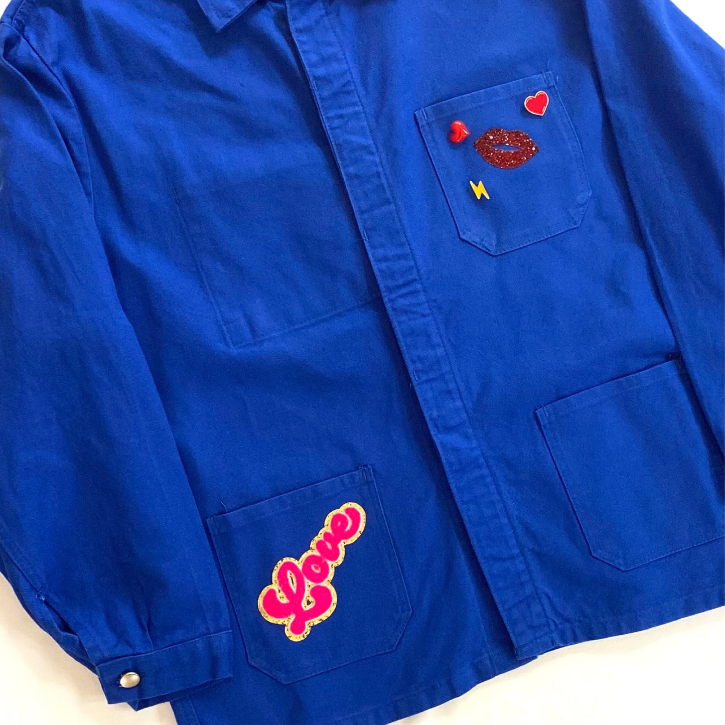 Veste bleu LOVE bleu