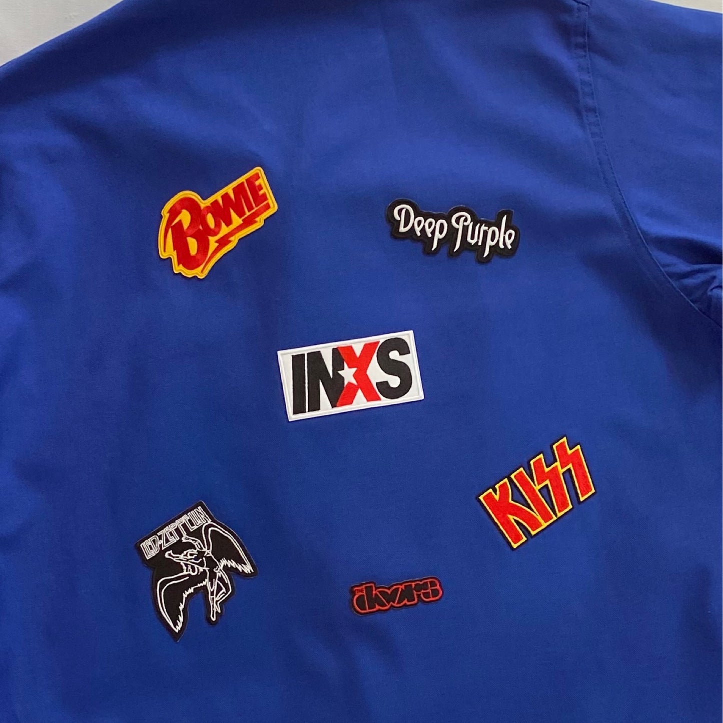Veste bleu ROCK