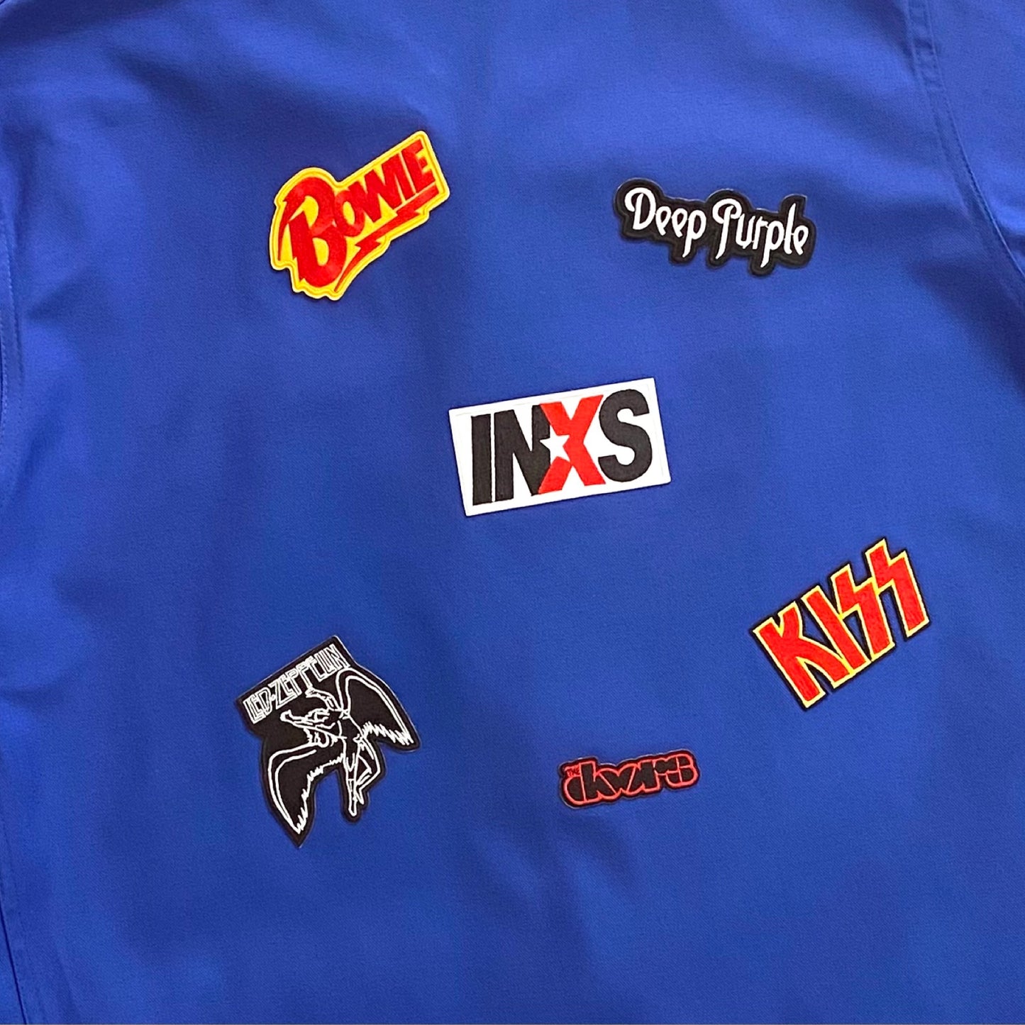 Veste bleu ROCK