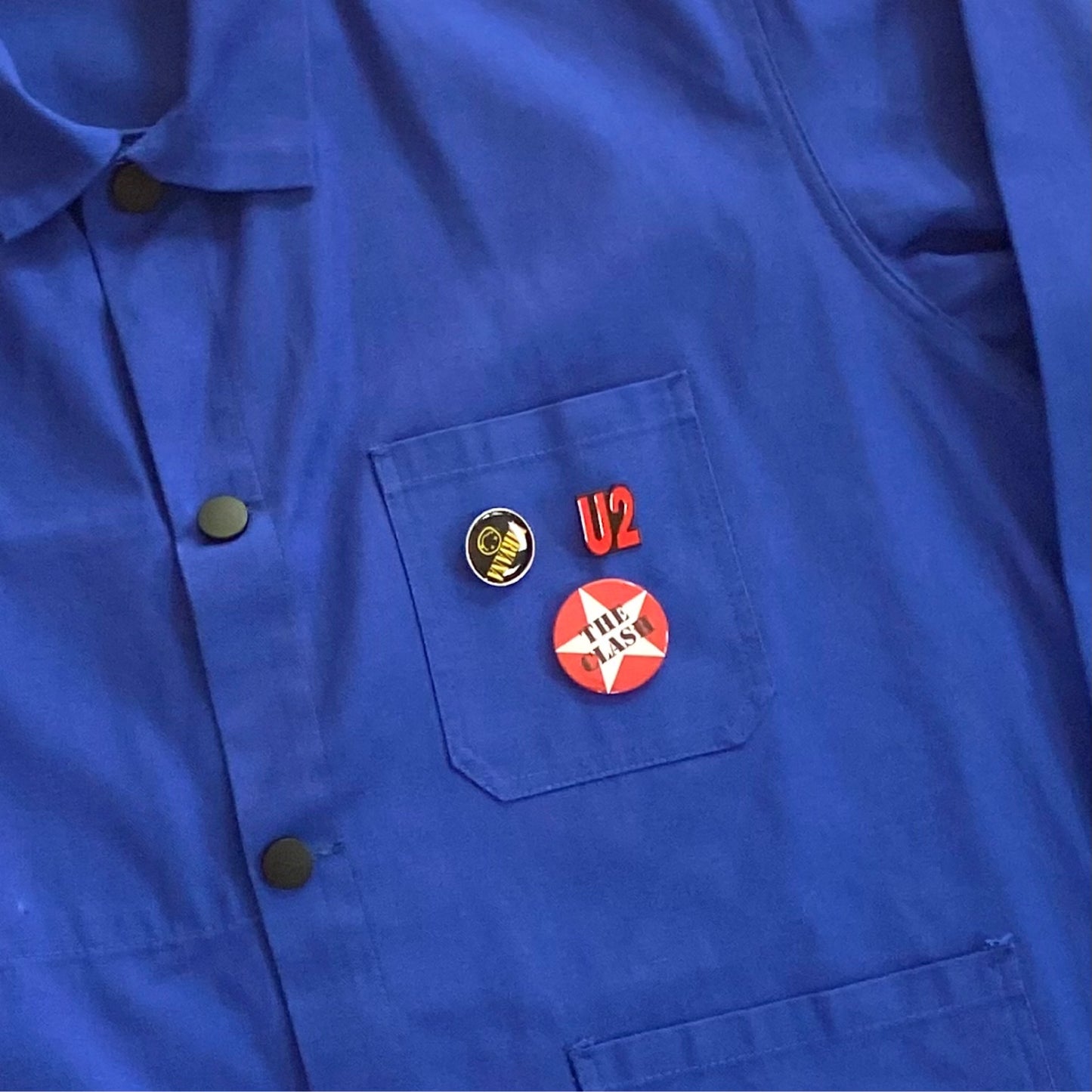 Veste bleu ROCK