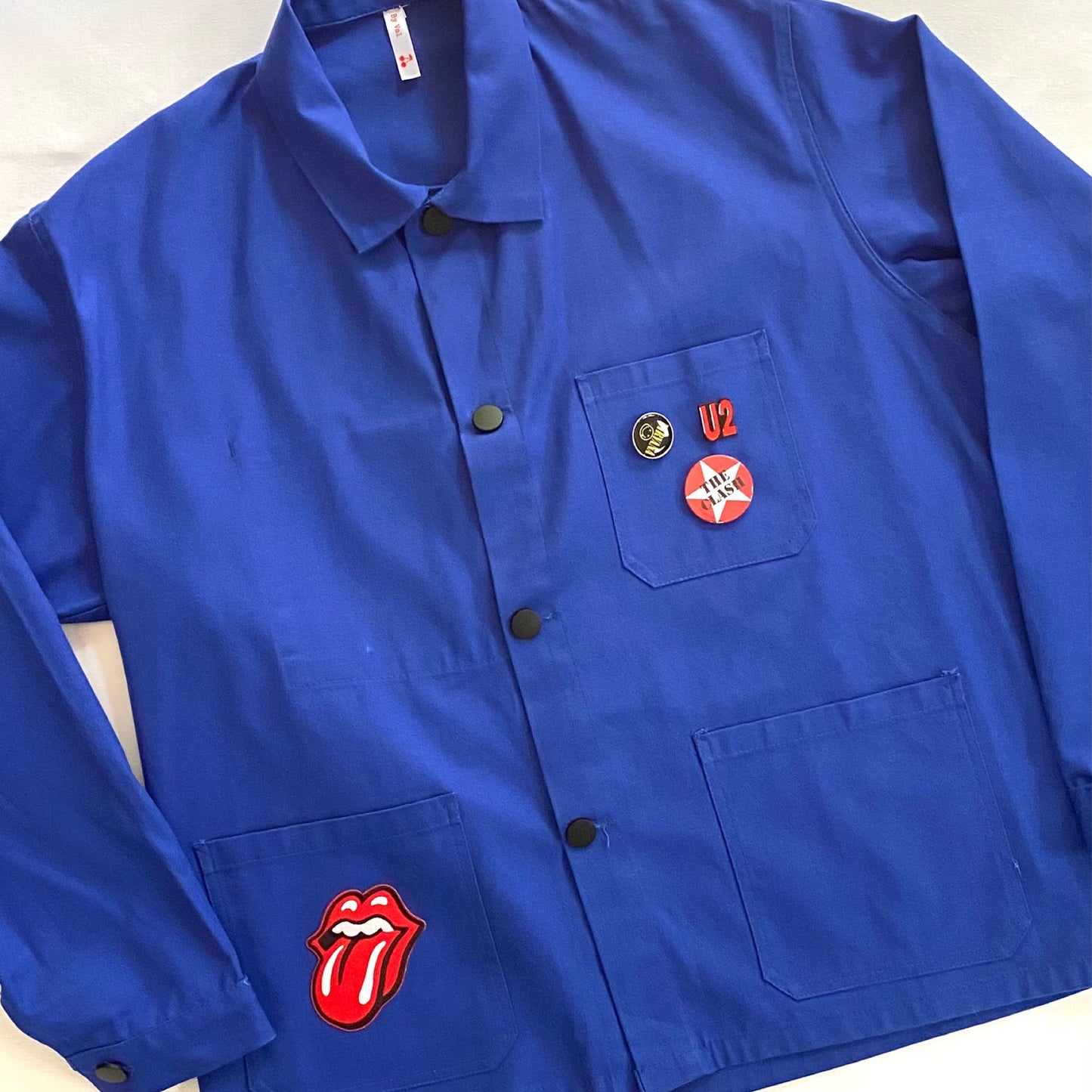 Veste bleu ROCK