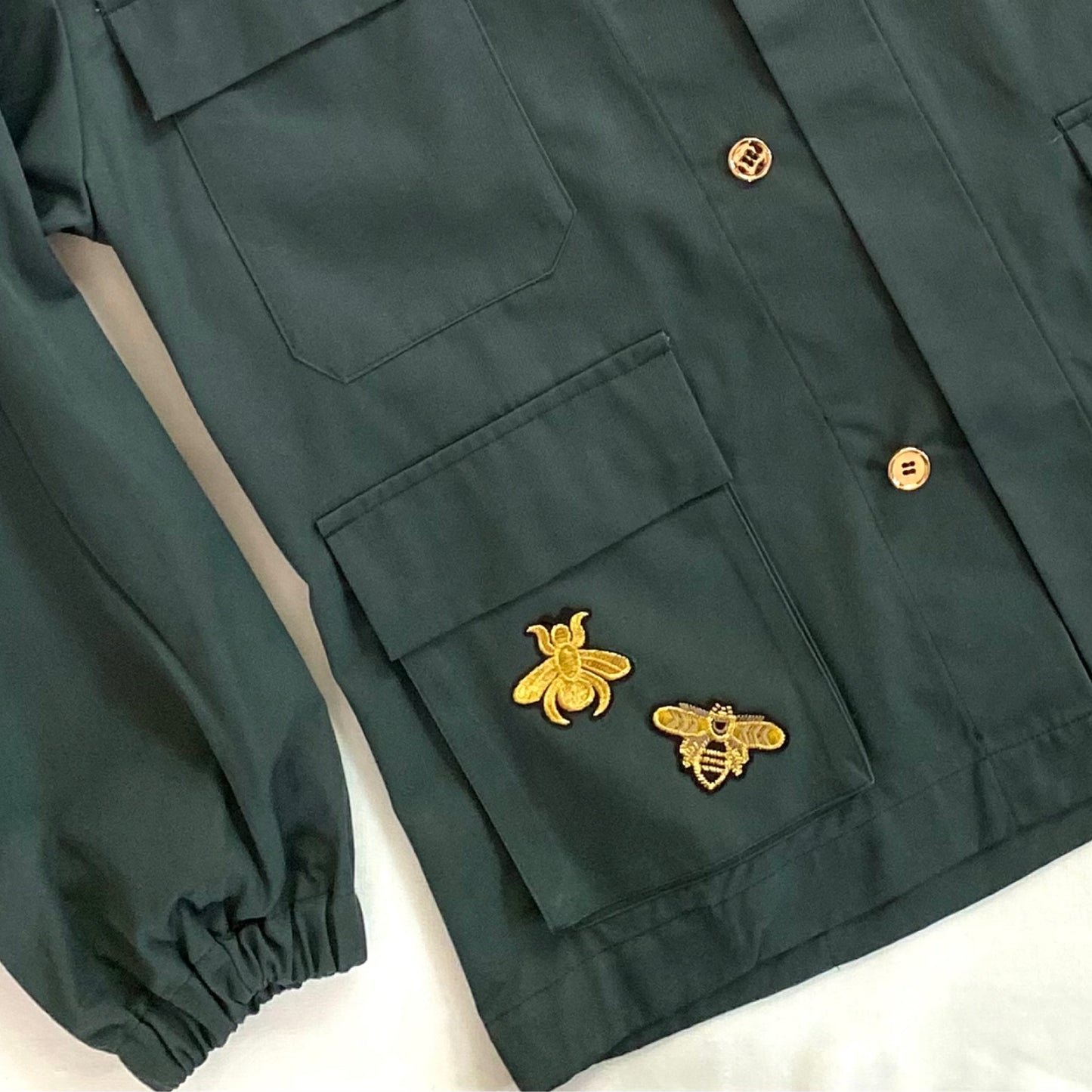 Veste vert foncé Coeur