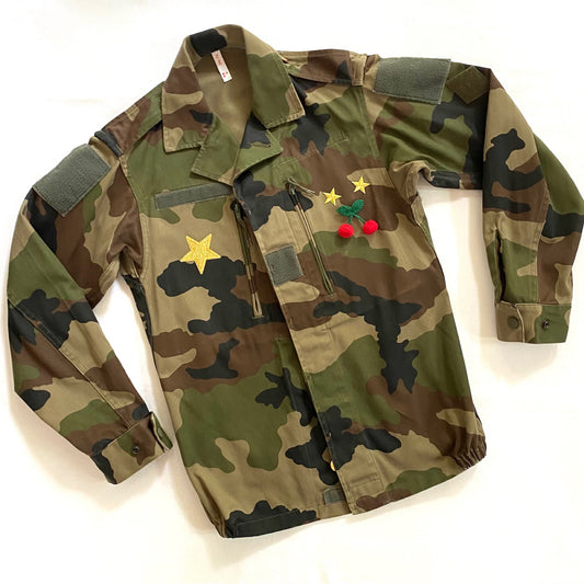 Veste Treillis CERISE