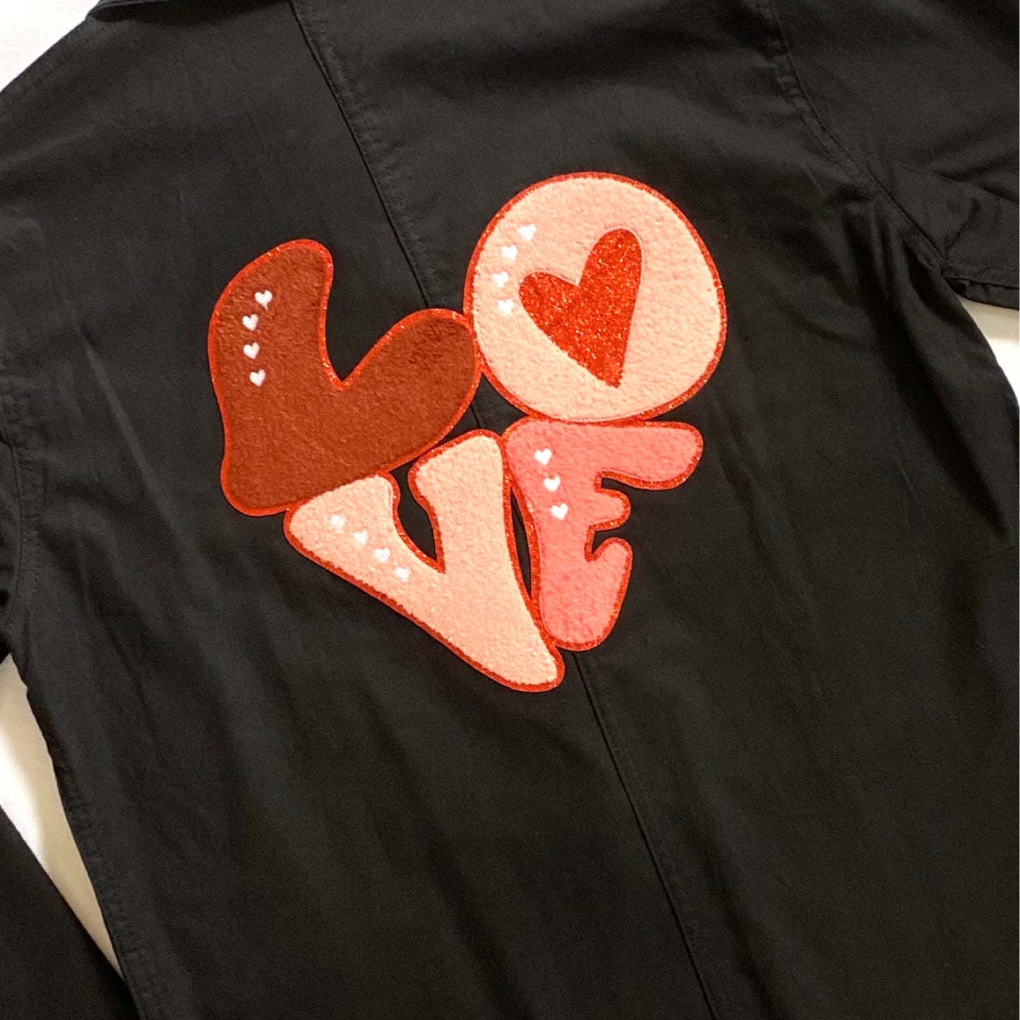 Veste noir LOVE
