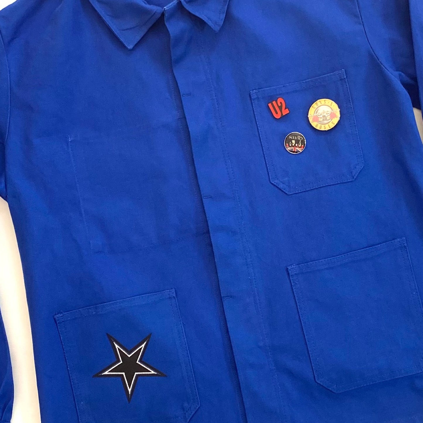 Veste bleu ROCK