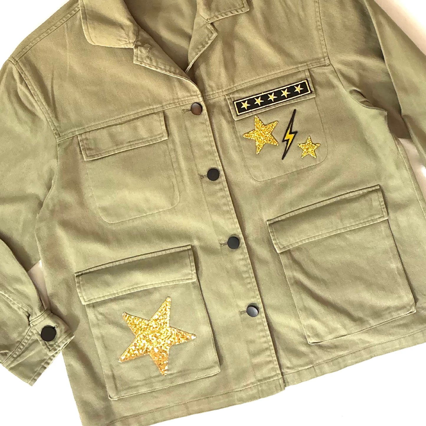 Veste Kaki Léopard