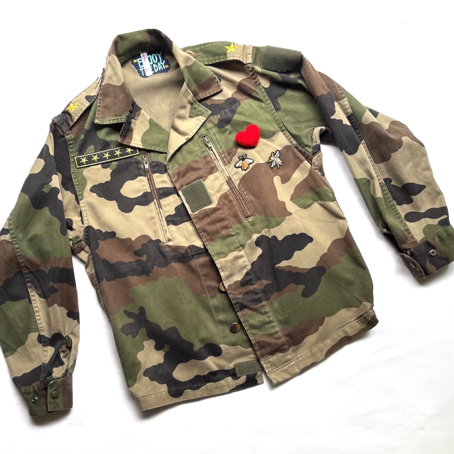 Veste treillis COEUR SACRÉ