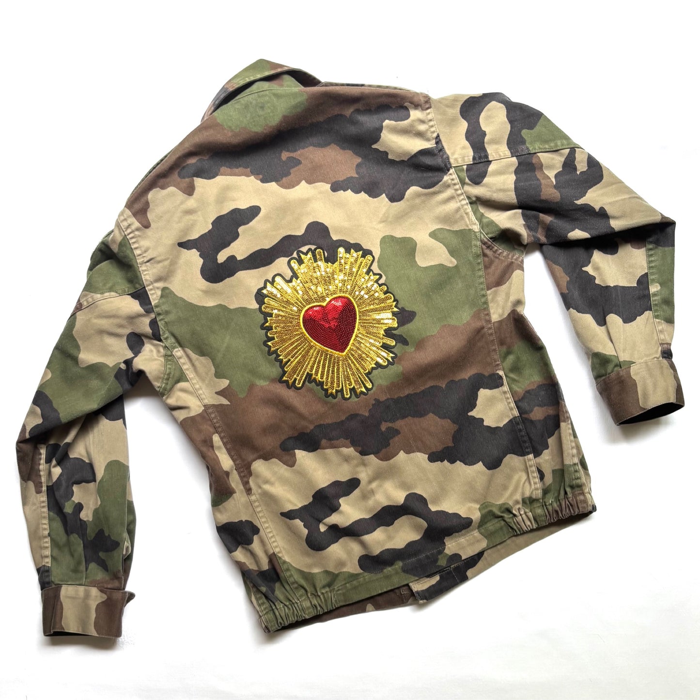 Veste treillis COEUR SACRÉ