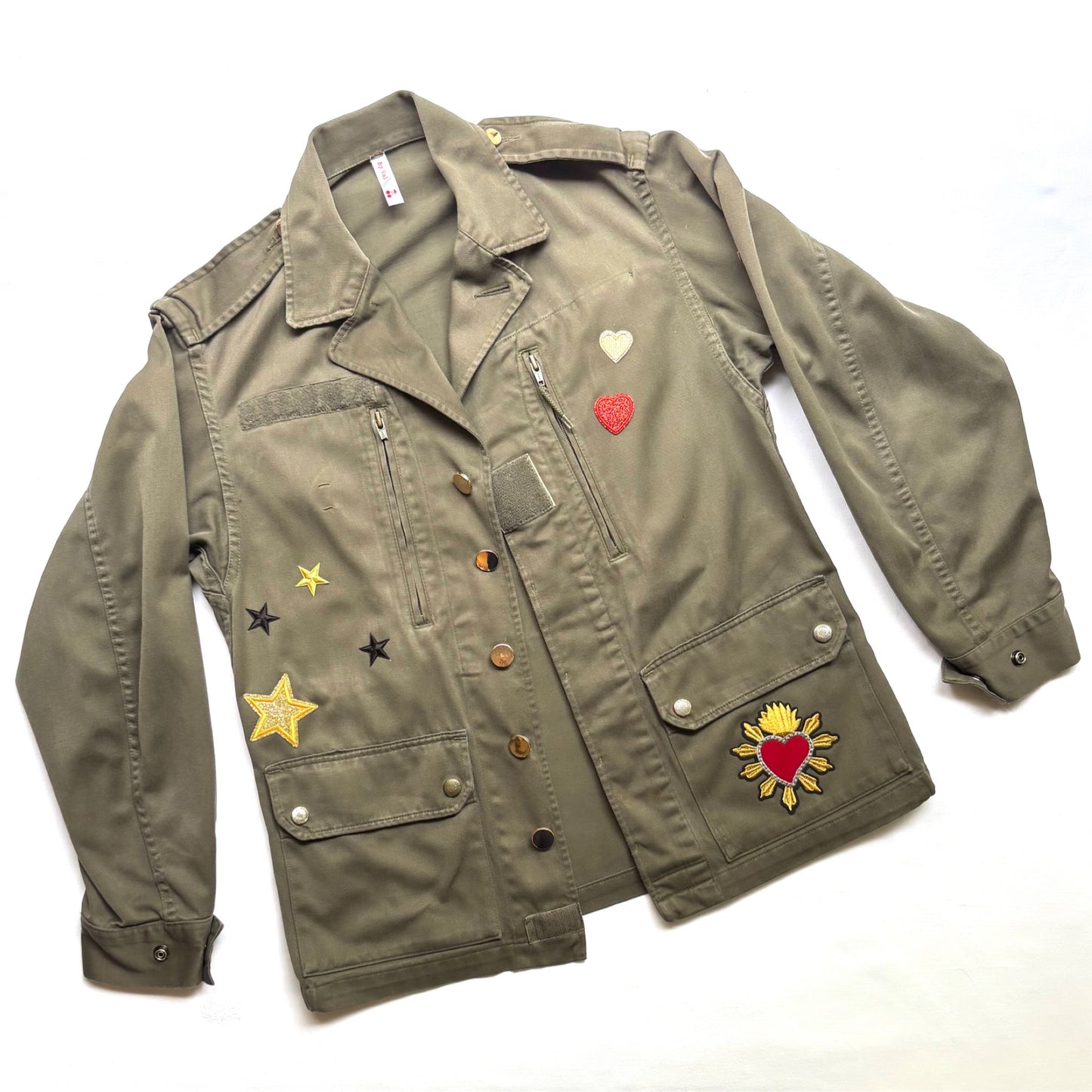 Veste kaki COEUR SACRÉ