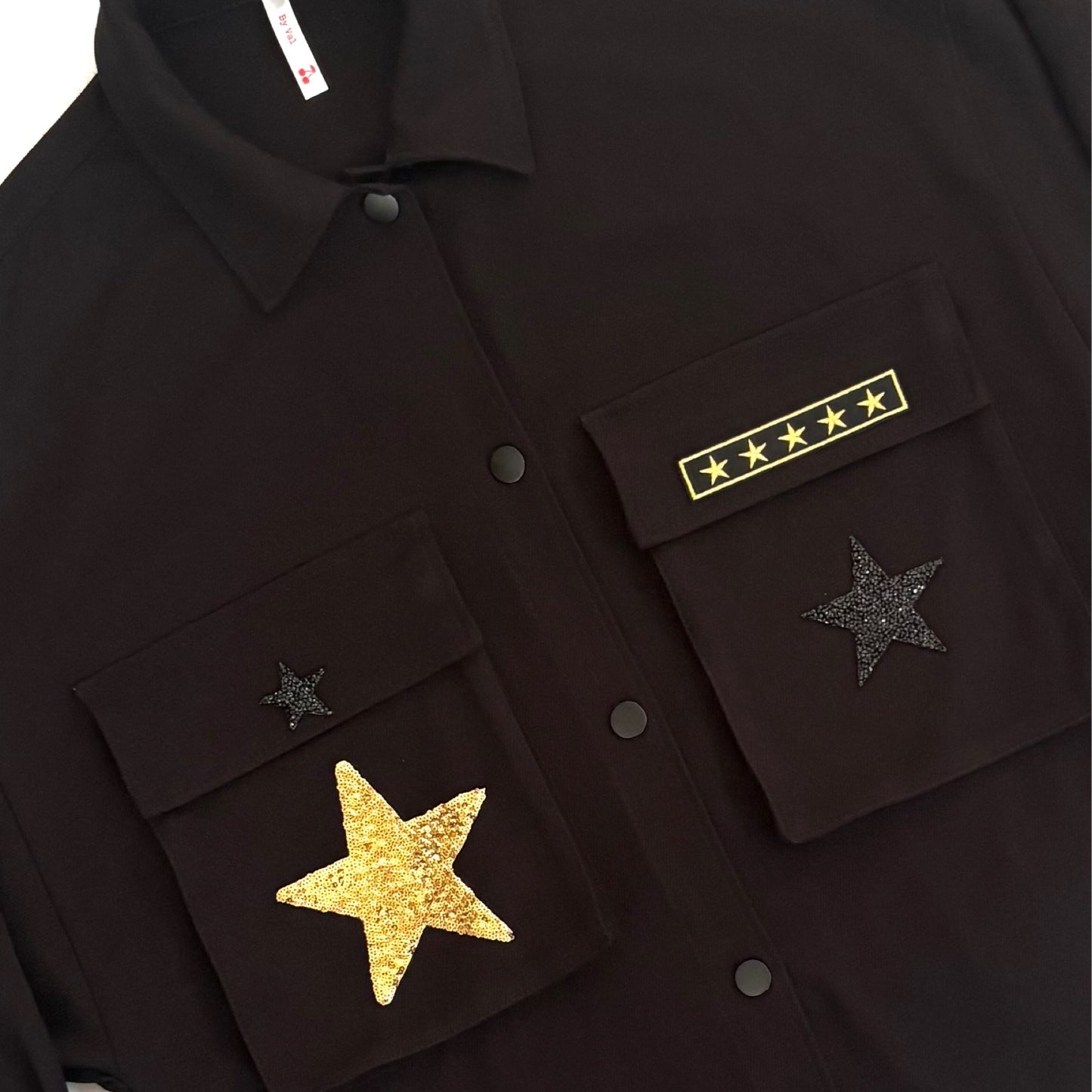 Veste Noir Léopard