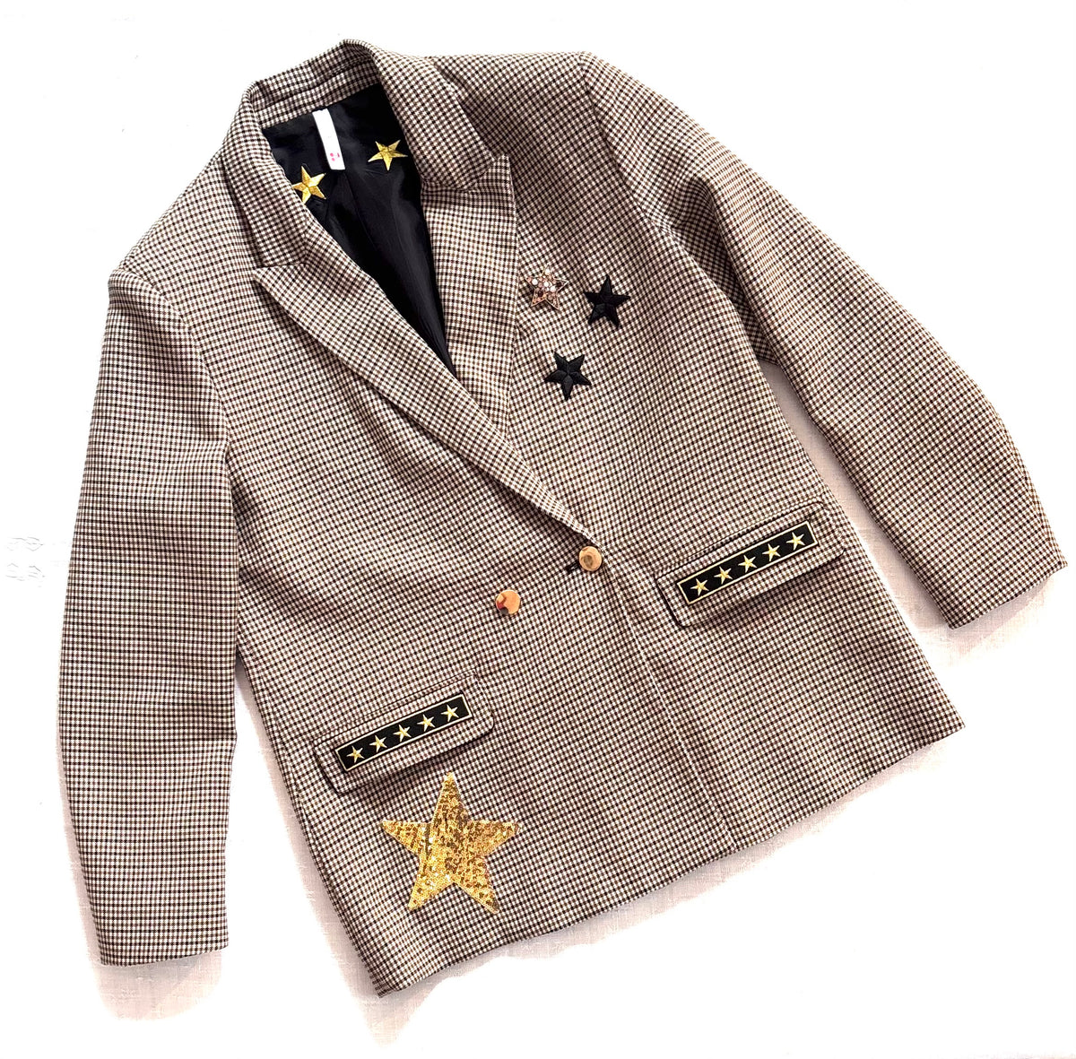 Veste Blazer carreaux Tigre