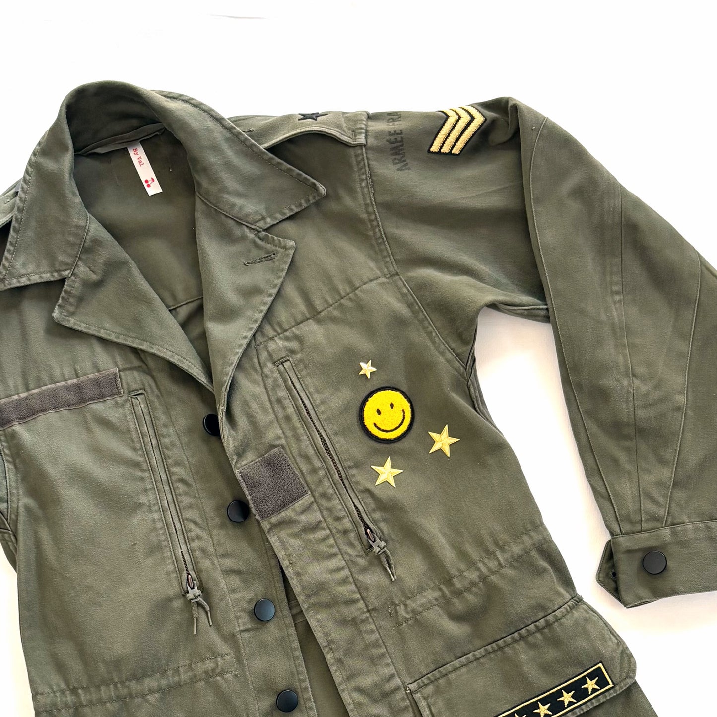 Veste kaki Smiley