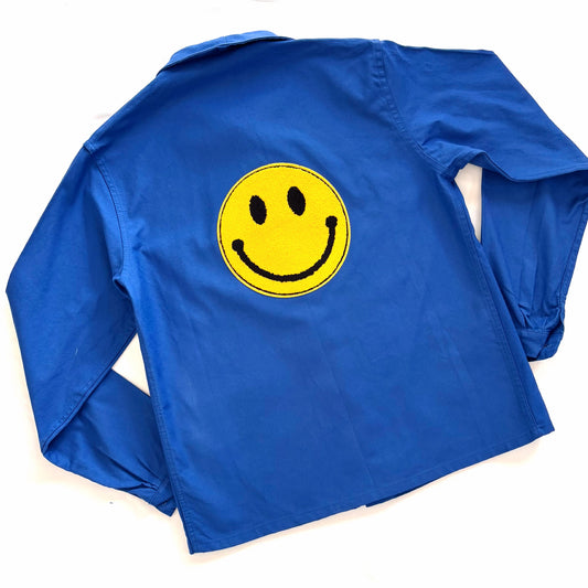 Veste bleu SMILEY