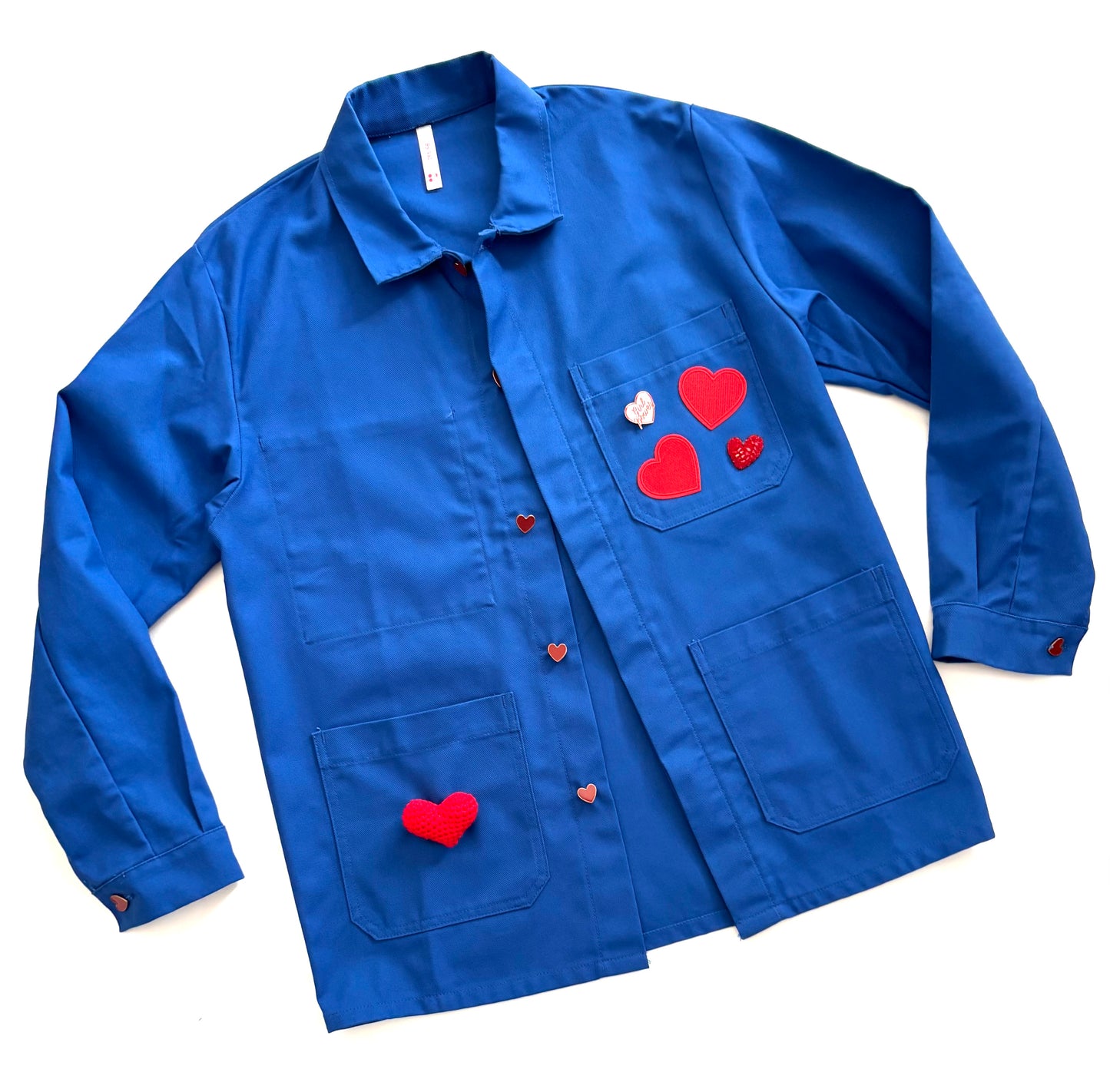 Veste bleu COEUR XL