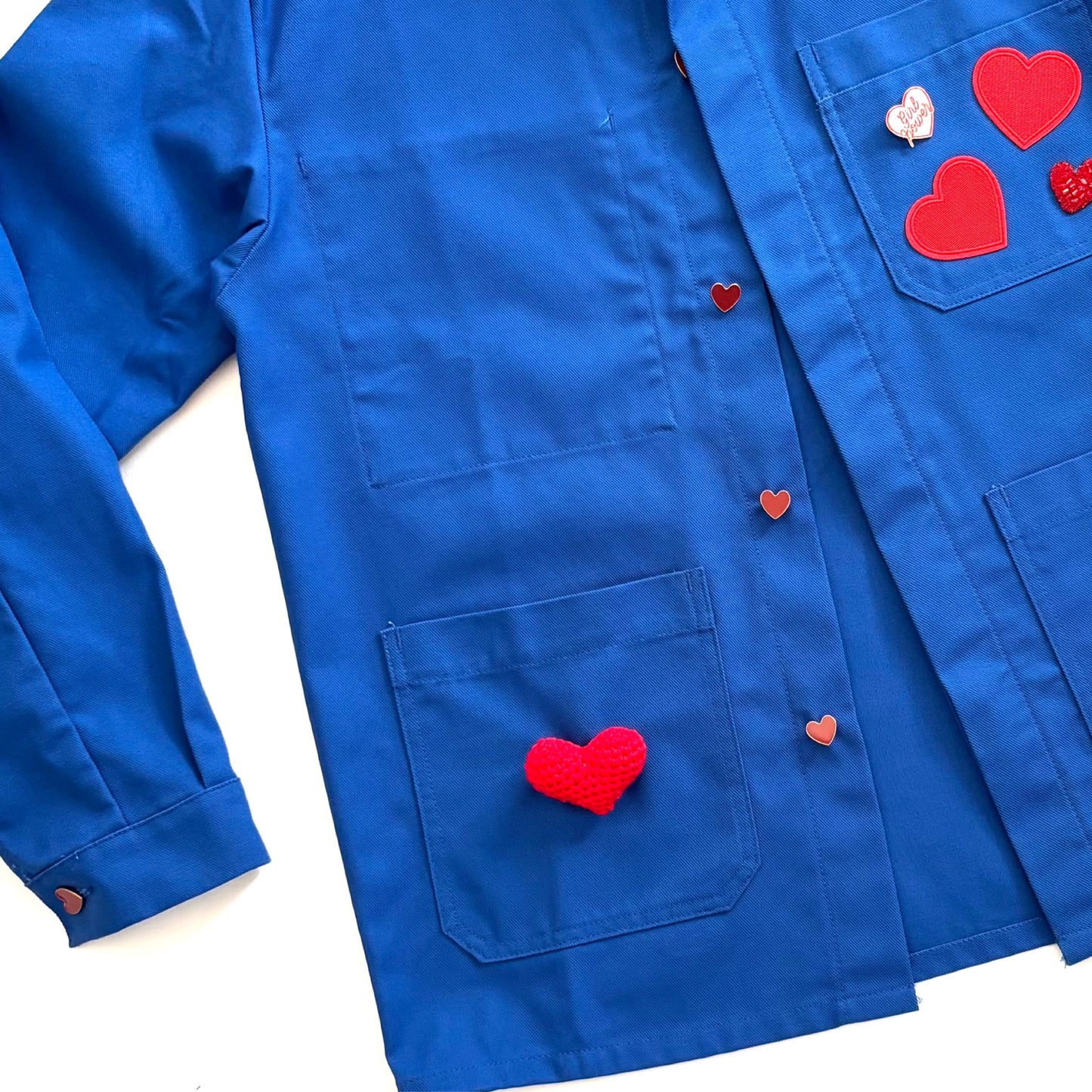 Veste bleu COEUR XL