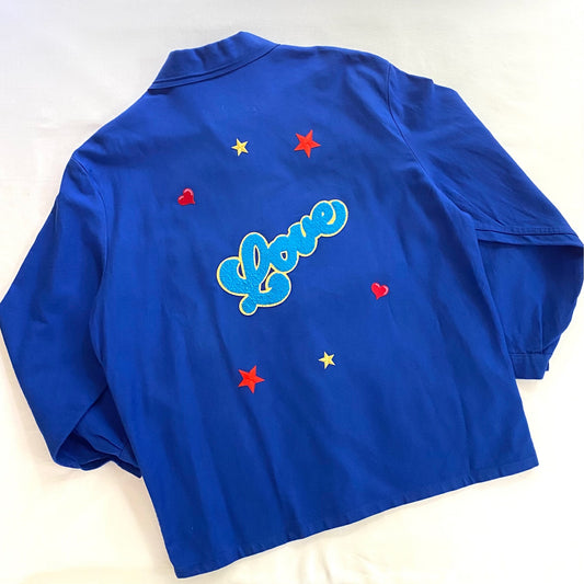 Veste bleu LOVE bleu