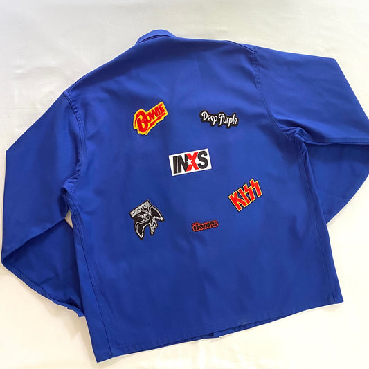 Veste bleu ROCK