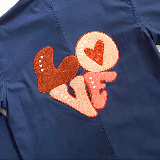 Veste bleu marine LOVE