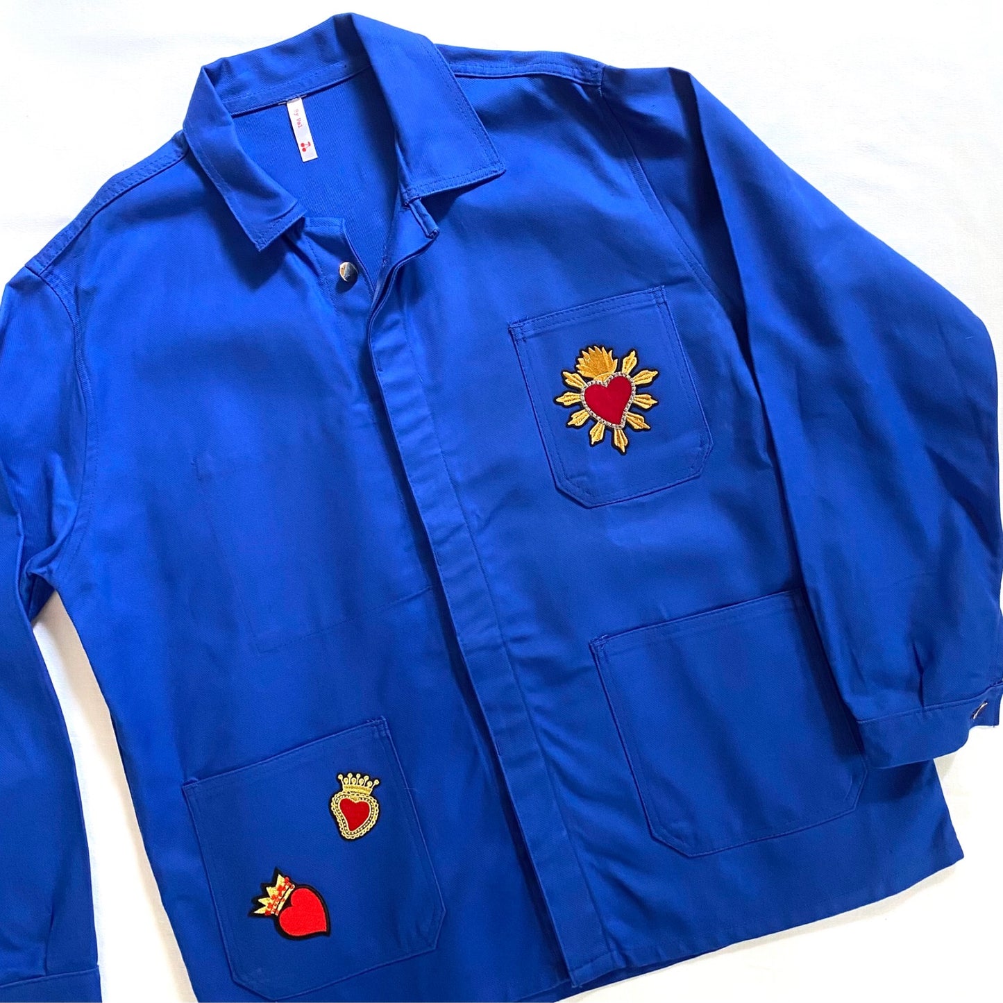 Veste bleu COEUR SACRÉ
