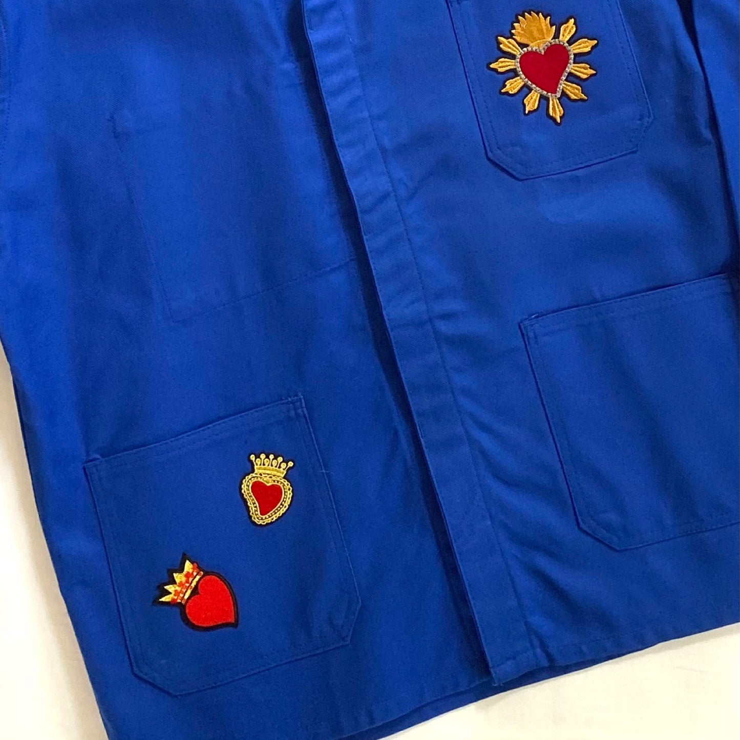 Veste bleu COEUR SACRÉ