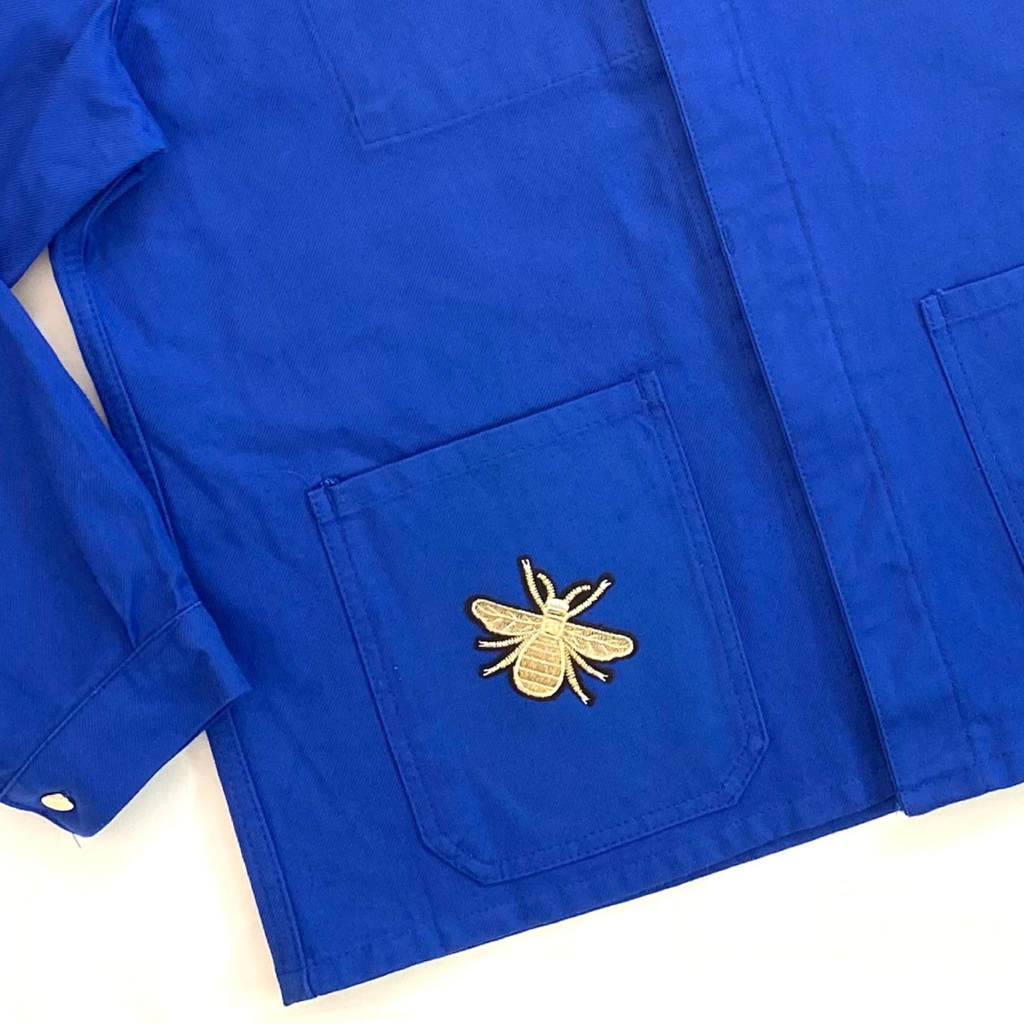 Veste bleu ABEILLES