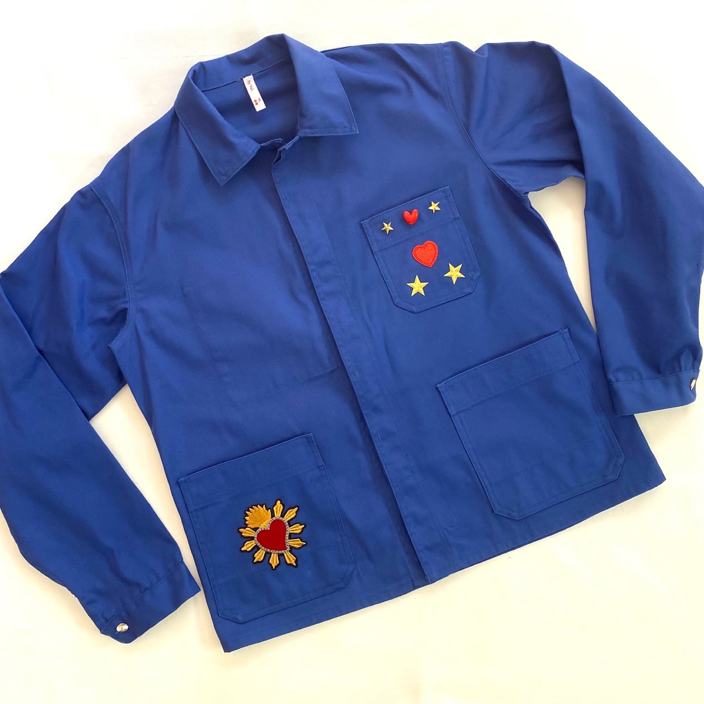 Veste bleu COEUR SACRÉ