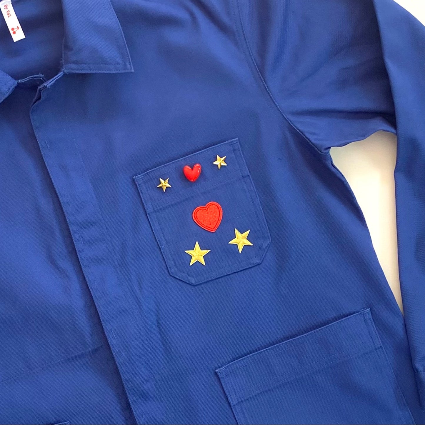 Veste bleu COEUR SACRÉ