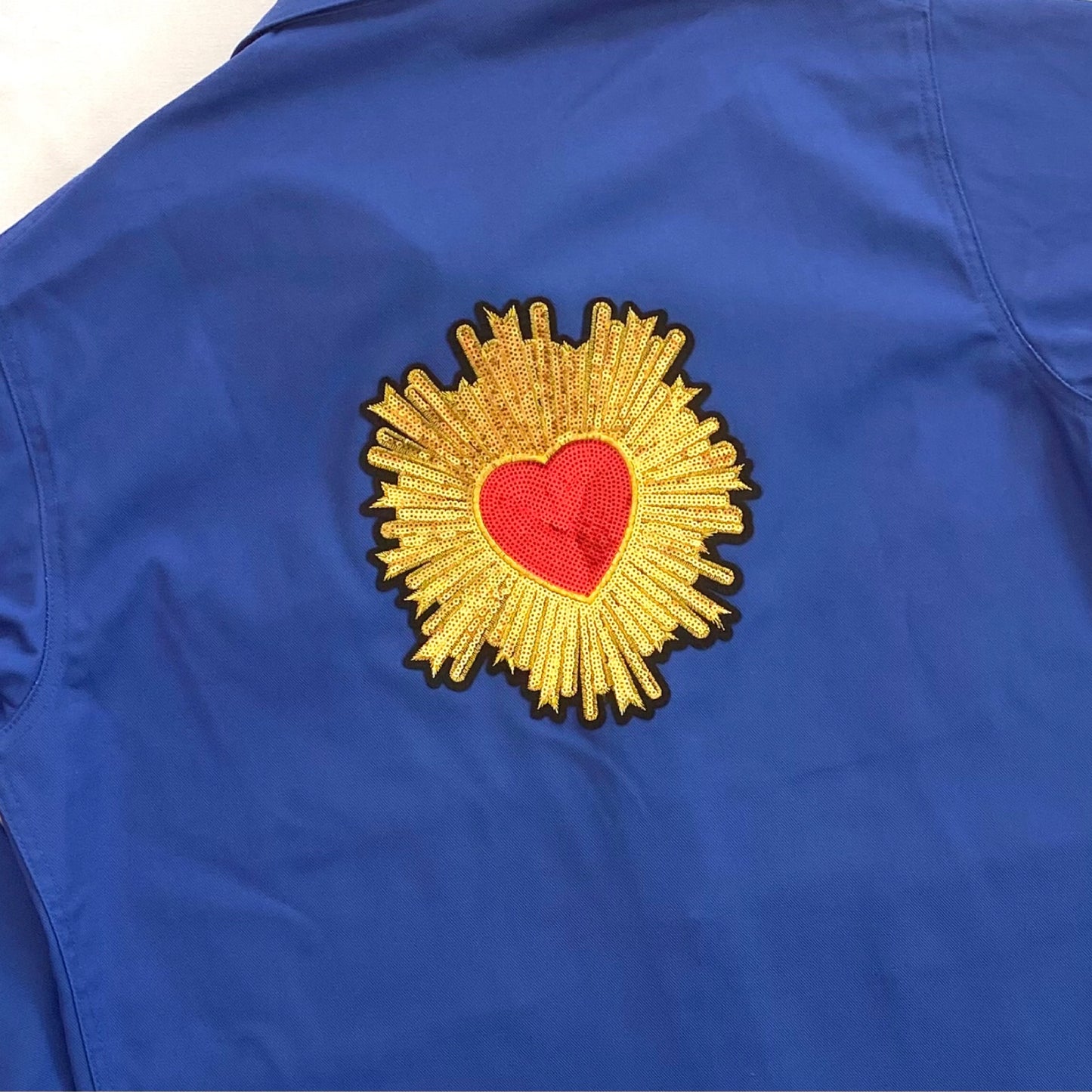 Veste bleu COEUR SACRÉ