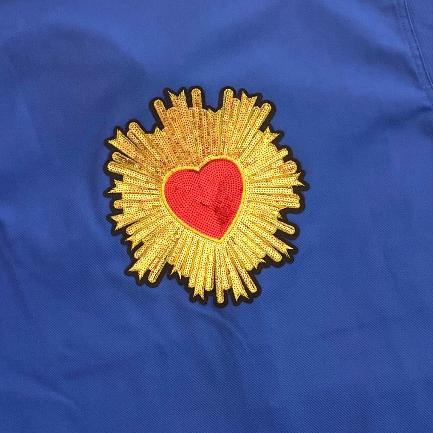 Veste bleu COEUR SACRÉ