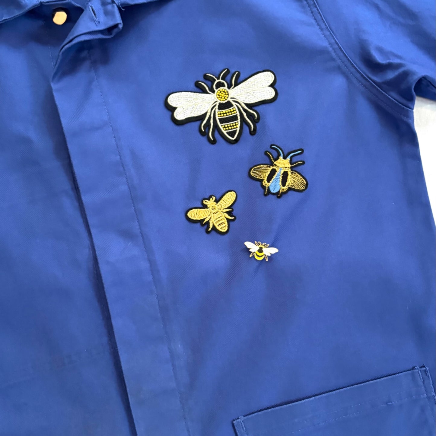 Veste Bleue Rose Bleue