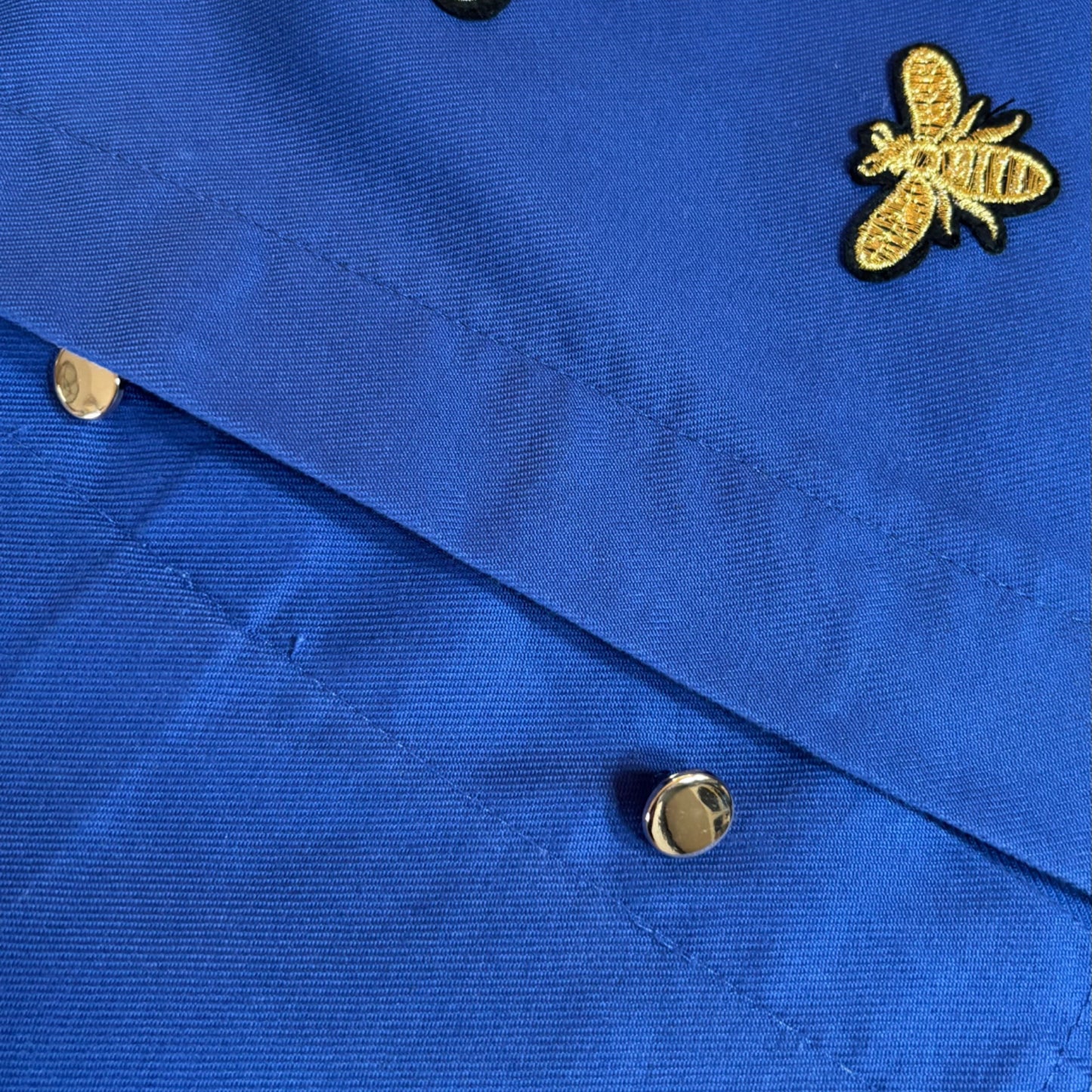 Veste Bleue Rose Bleue