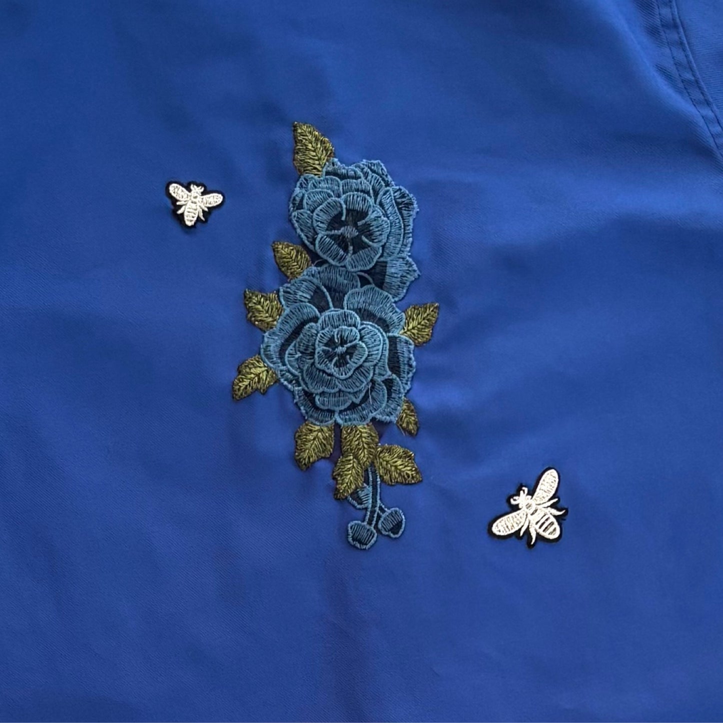Veste Roses bleues