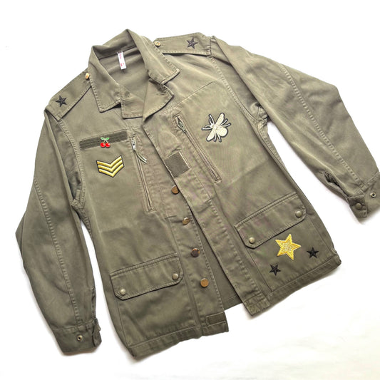 Veste kaki LÉOPARD