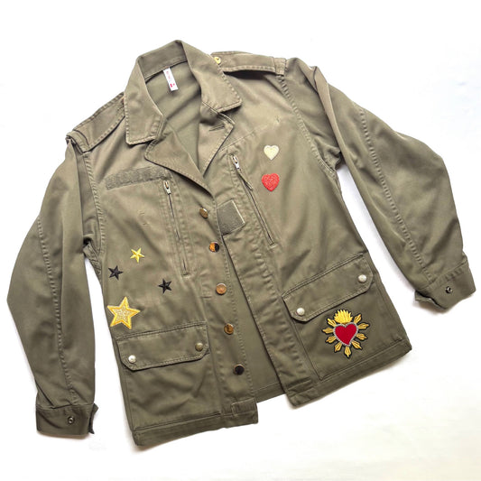 Veste kaki COEUR SACRÉ