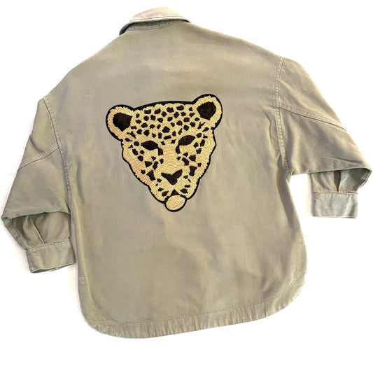 Veste Kaki Léopard 2