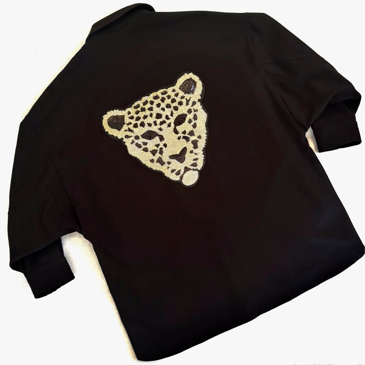Veste Noir Léopard