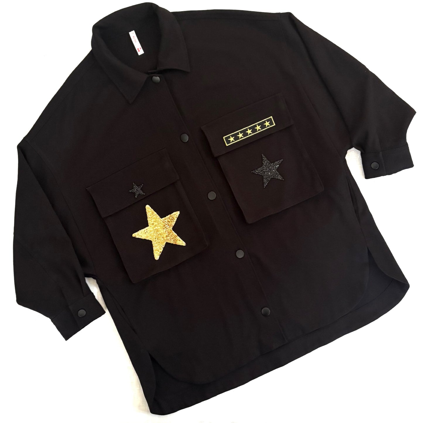 Veste Noir Léopard
